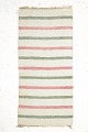 Swedish handwoven wool carpet.