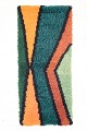 Swedish handwoven rya carpet.