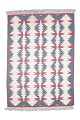Rölakan, handwoven flat-weave rug.