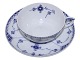 Blue Fluted Half LaceTea cup with inside decoration #525
