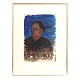 Aabenraa Antikvitetshandel präsentiert: Jens Søndergaard, 1895-1957, Porträt einer Frau. Signiert und datiert ...