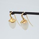Ole Lynggaard; Pair of Lotus earrings in 18k gold with ...