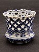 Royal Copenhagen blue fluting whole lace cups 1/1015