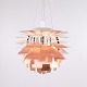 Osted Antik & Design präsentiert: Poul Henningsen PH Artichoke Koglen Pendelleuchte aus Kupfer Ø60 Louis ...