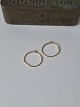 14 kt gold hoop earrings