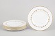 Royal Worcester Gold Chantilly, set of seven dessert ...