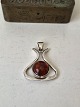 N.E.From pendant in sterling silver with amber pearl