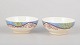 Gien, Savane, pair of bowls.