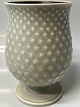 Vase, pear-shaped on a low foot 12.5 cm Aluminia art ...