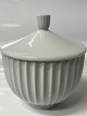 Lyngby Porcelain bonbonniere.Measures 10.0 x 12.5 cm.