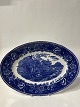 Arabia, Blue Landscape oval dish FaienceMeasures 35 x ...
