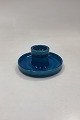 Kaehler Ceramics Stoneware Candlestick with Turquoise Glaze
