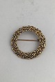 Evald Nielsen 14K Gold Brooch