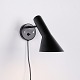 Arne Jacobsen Wandleuchte Modell V3 aus schwarz ...