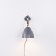 Bestlite Wandleuchte Modell BL7 aus Messing und Grau von ...