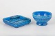 Aldo Londi for Bitossi, candlestick and dish.