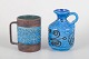 Aldo Londi for Bitossi, mug and pitcher.