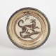 Knud Kyhn for Royal Copenhagen, stoneware dish.