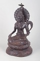Buddhist bronze figure.