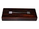 Rose wood box with inlaid Hans Hansen sterling silver ...