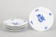 Royal Copenhagen Blue Flower Angular, set of six salad ...