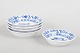 Meissen Blue Onion, set of five bowls.