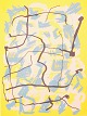 Robert Jacobsen, “Sjælebilleder”, screenprint, listed ...