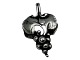 Georg Jensen sterling silverYear jewellery 1996 pendant