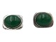 Bent Knudsen SilverPair of large cufflinks with ...