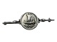 Georg Jensen silverViking ship brooch