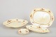 Adams England, set of three butter pads and three dishes.