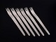Arne Jacobsen for Anton Michelsen, set of six dinner forks.