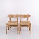 Hans J. Wegner CH23 Esszimmerstühle aus Eichenholz mit ...