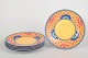 Laure Japy, set of six salad plates.
