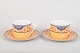 Laure Japy, pair of extra large breakfast cups with ...
