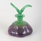 Anette Ohlsson for Glashyttan, art glass decanter.