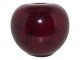 Roger Nilsson ceramicsRed apple sculpture