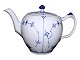 Blue Fluted PlainTeapot