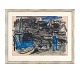 Jens Søndergaard, 1895-1957, Wasserfarbe. Motiv vom ...
