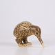 Knud Basse Kiwi Vogel Figur 7,5 x 6 x 12 cm