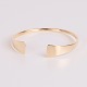 Hans Hansen Offener Armreif 14 Karat Gold