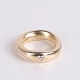 Ole Lynggaard Love Ring aus 14 Karat Gold mit Diamantherz