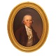 Aabenraa Antikvitetshandel präsentiert: Jens Juel, 1745-1802, Öl auf Leinen. Porträt von Johan Jacob Frölich ...