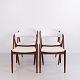 Set aus 4 Kai Kristiansen Stühlen Modell 31 aus Teak und ...