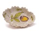 Aabenraa Antikvitetshandel präsentiert: Kellinghusen Zuckerschale aus Fayence um 1800. H: 4,2cm. L: 14,2cm