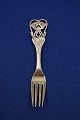 Antikkram präsentiert: Michelsen Weihnachtsgabel 1912 aus dänisch vergoldet Silber