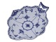 Antik K presents: Blue Fluted Half LaceRare dish with a handle from 1894-1897