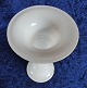 Holmegaard Kunstglas. Vase/Kerzenhalter aus Milch Weißglas 18,5cm.