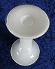 Holmegaard Kunstglas. Vase/Kerzenhalter aus Milch Weißglas 18,5cm.