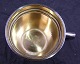 Christening mug on stand of Danish solid silver H 6cms from about year 1870